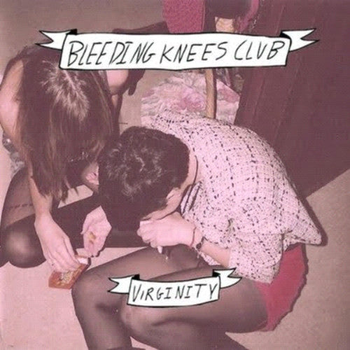 the album cover for Bleeding Knees Club - Virginity