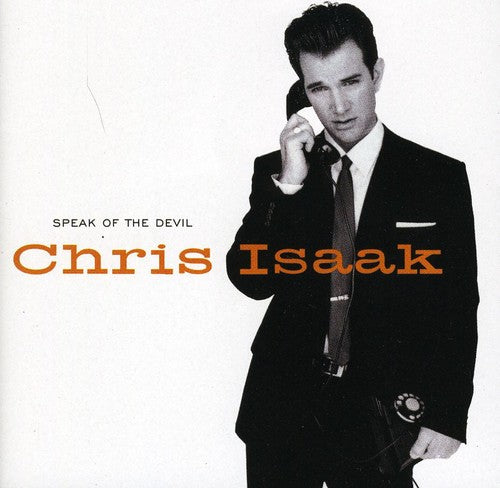 the album cover for Chris Isaak - Speak of the Devil