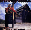 the album cover for Stevie Ray Vaughan & Double Trouble - Soul to Soul