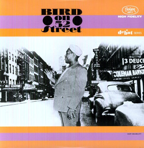 the album cover for Charlie Parker - Bird on 52nd Street