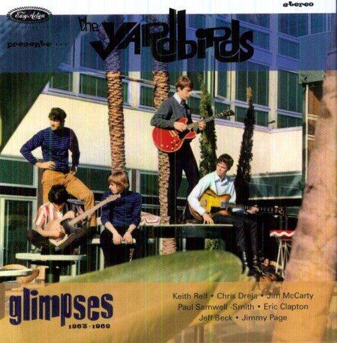 the album cover for The Yardbirds - Glimpses 1963-68