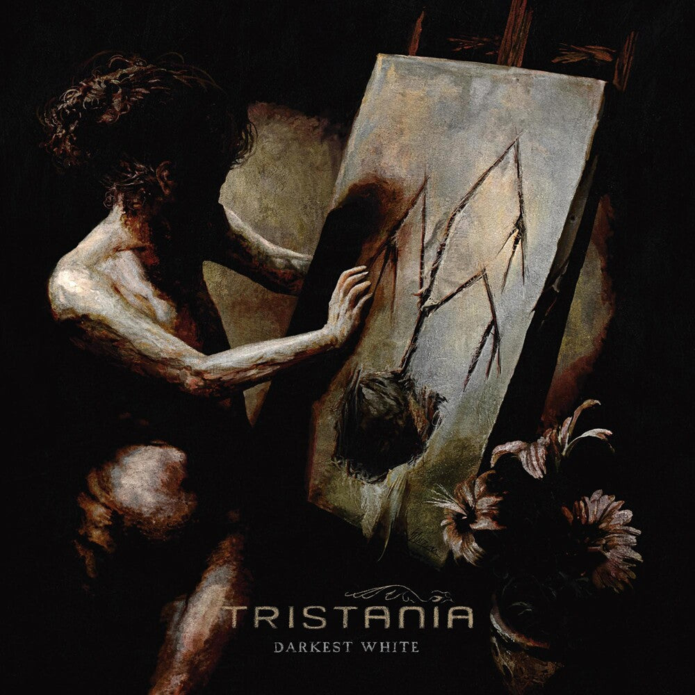 the album cover for Tristania - Darkest White