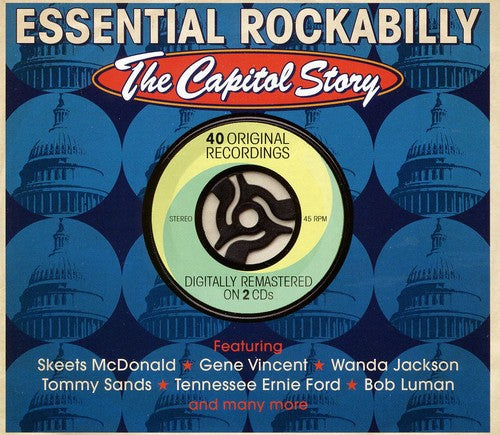 the album cover for Essential Rockabilly-The Capitol Story - Essential Rockabilly-The Capitol Story [Import]