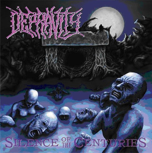 the album cover for Depravity - Silence of the Centuries