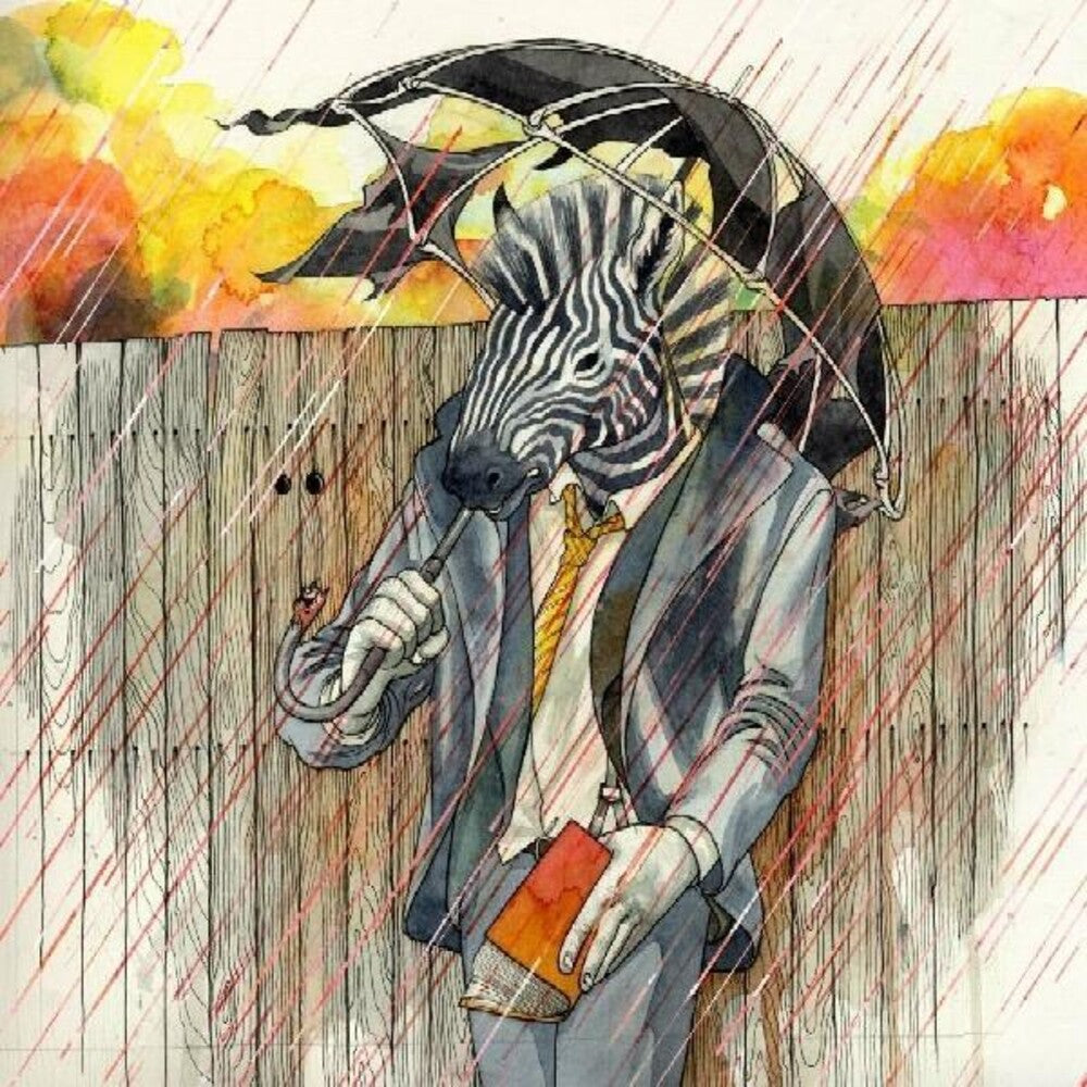 the album cover for Louis Logic - Look on the Blight Side