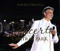the album cover for Andrea Bocelli - Concerto One Night in Central Park