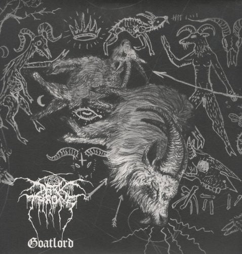 the album cover for Darkthrone - Goatlord