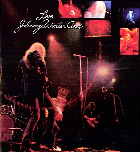 the album cover for Johnny Winter - Johnny Winter & Live [Limited Edition LP]