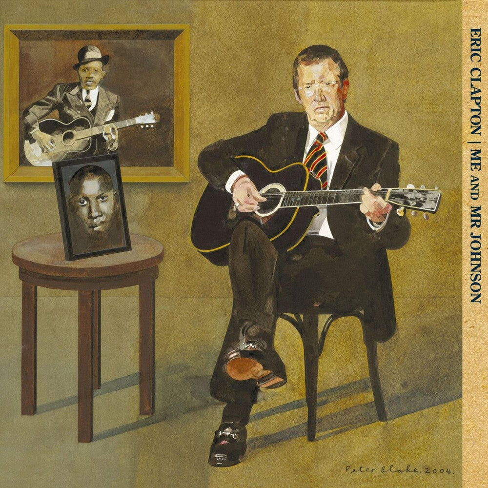 the album cover for Eric Clapton - Me & Mr Johnson [180 Gram]