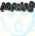 the album cover for Madlib - Medicine Show 12 (Raw Medicine) / 13 (Black Tape)