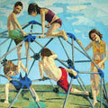 the album cover for Superhuman Happiness - Hands