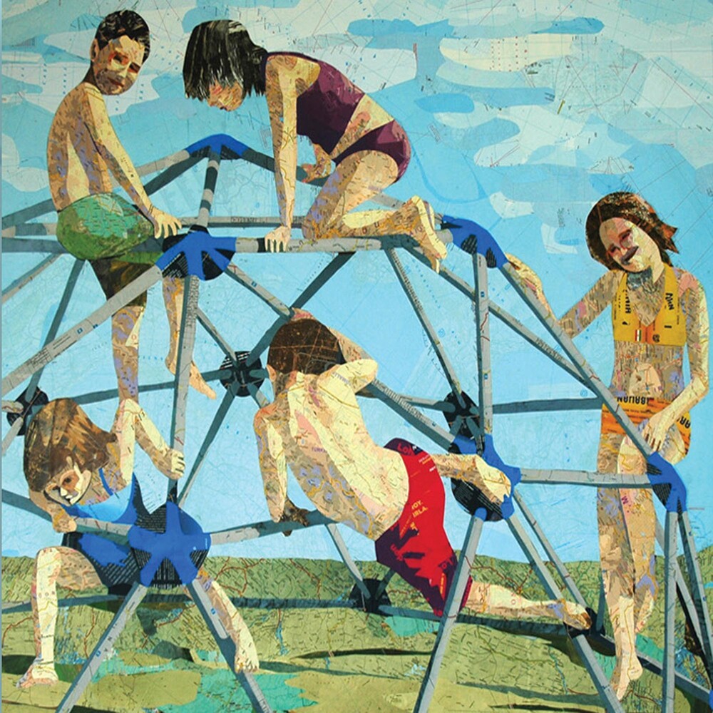 the album cover for Superhuman Happiness - Hands