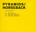 the album cover for Pyramids/Horseback - A Throne Without A King