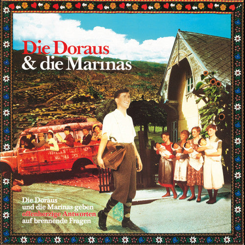 the album cover for Andreas Dorau - Die Doraus and Die Marinas Geben Offenherzige