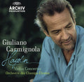 the album cover for Giuliano Carmignola - Violin Concertos