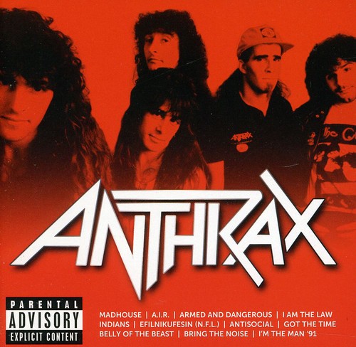 the album cover for Anthrax - Icon
