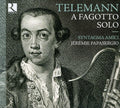 the album cover for Telemann / Syntagma Amici / Zelenka / Schafrath - For Solo Bassoon [Digipak]