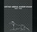 the album cover for Ustad Khan Abdul Karim - 1934-1935