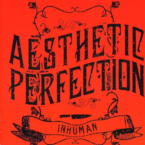 the album cover for Aesthetic Perfection - Inhuman [EP]