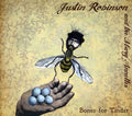 the album cover for Justin Robinson & The Mary Annettes - Bones for Tinder
