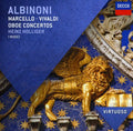 the album cover for 5eski - Virtuoso: Oboe Concertos Albinoni Marcello