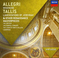 the album cover for The Sixteen - Virtuoso: Allegri: Miserere; Tallis: Lamentations