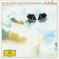 the album cover for Chick Corea [Piano] - On Two Pianos