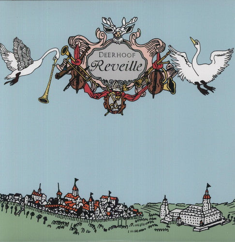the album cover for Deerhoof - Reveille [Reissue] [Colored Vinyl] [180 Gram]