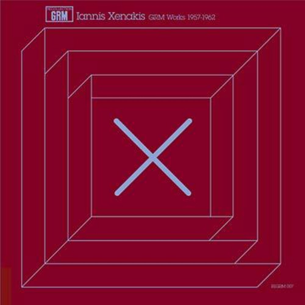 the album cover for Iannis Xenakis - GRM Works 1957-1962