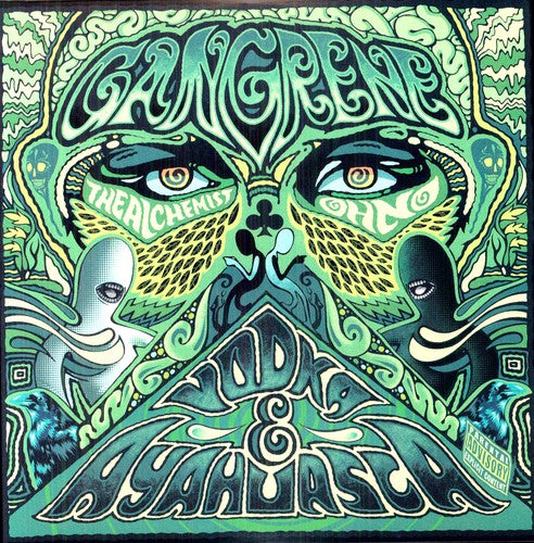 the album cover for Gangrene - Vodka and Ayahuasca