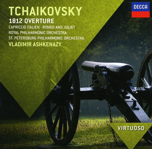 the album cover for The Royal Philharmonic Orchestra - Tchaikovsky / 1812 Overture / Capriccio