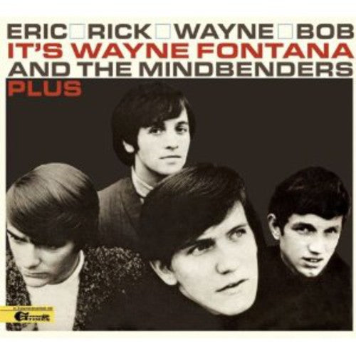 the album cover for Wayne Fontana & Mindbenders - Eric Rick Wayne Rob Plus [Import]