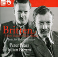 the album cover for Britten / Walton / Fricker / Pears / Bream - Music for Voice & Guitar