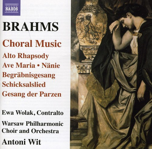 the album cover for Antoni Wit - Choral Music: Alto Rhapsody & Gesang Der Parzenb