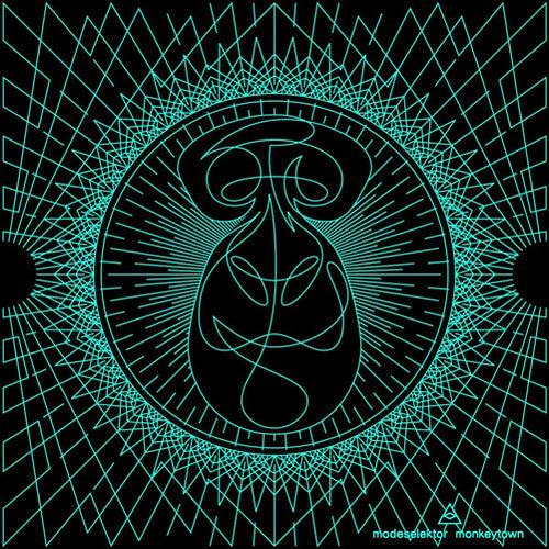 the album cover for Modeselektor - Monkeytown