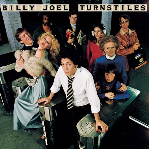 the album cover for Billy Joel - Turnstiles