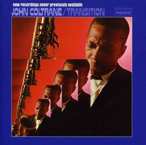 the album cover for John Coltrane - Transition