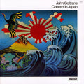 the album cover for John Coltrane - Concert in Japan