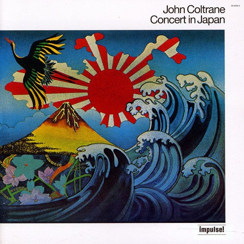 the album cover for John Coltrane - Concert in Japan