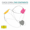 the album cover for Chick Corea - Corea: Continents Concert for Jazz Quintet & Chamb