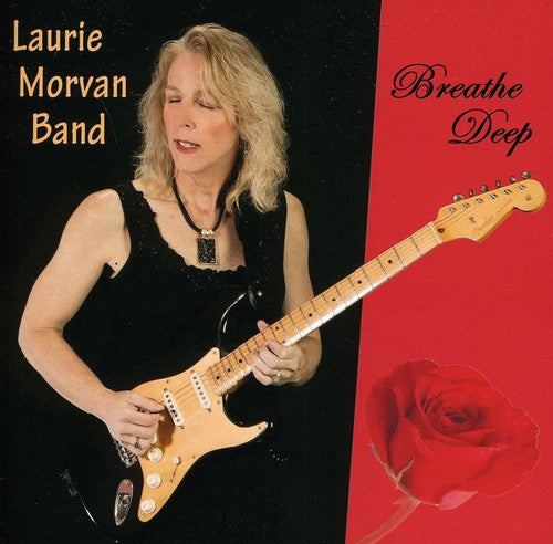 the album cover for The Laurie Morvan Band - Breathe Deep