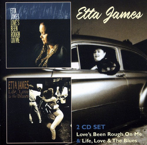 the album cover for Etta James - Love's Been Rough On Me/Life Love & The Blues [Import]