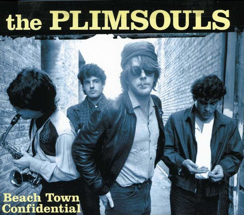 the album cover for Plimsouls - Beach Town Confidential: Live at the Golden Bear