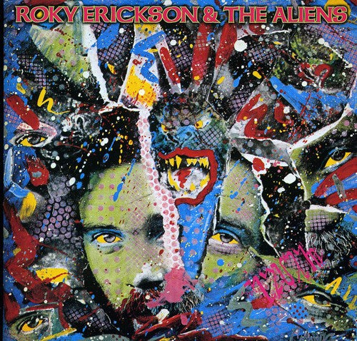 the album cover for Roky Erickson & The Aliens - Five Symbols [Import]