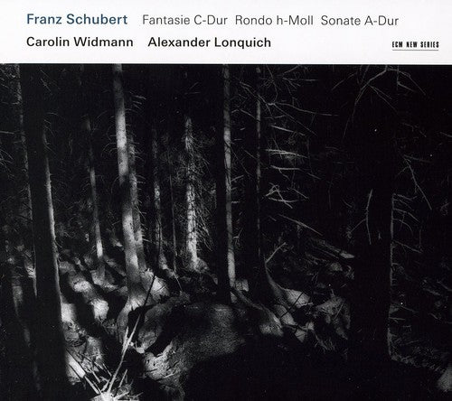 the album cover for Carolin Widmann - Franz Schubert