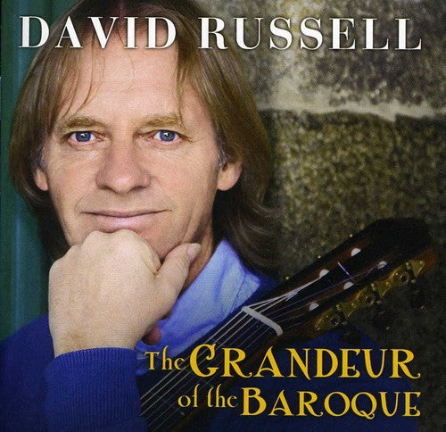the album cover for David Russell - Grandeur of the Baroque