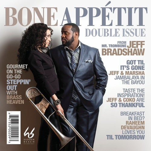 the album cover for Jeff Bradshaw - Bone Appetit