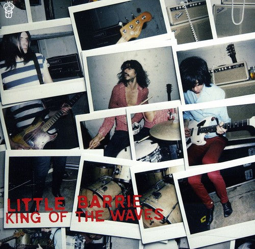 the album cover for Little Barrie - King of the Waves