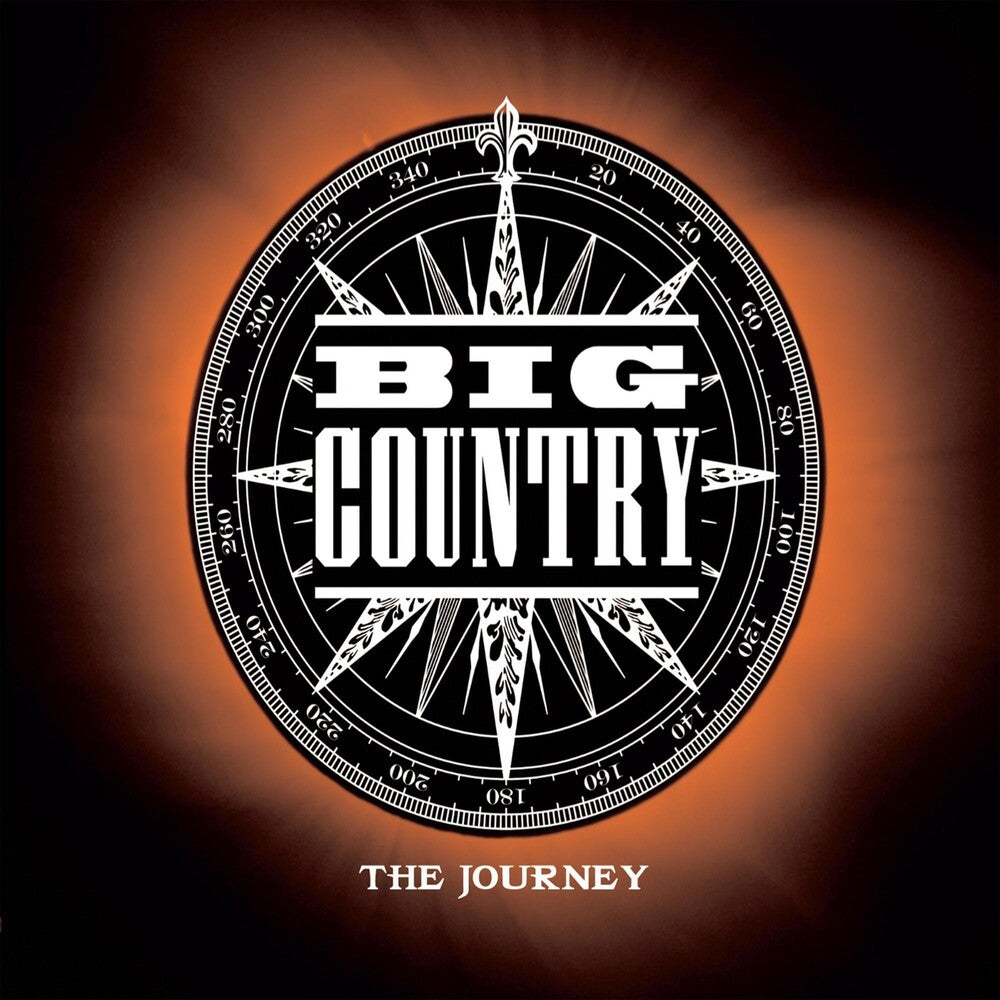 the album cover for Big Country - The Journey