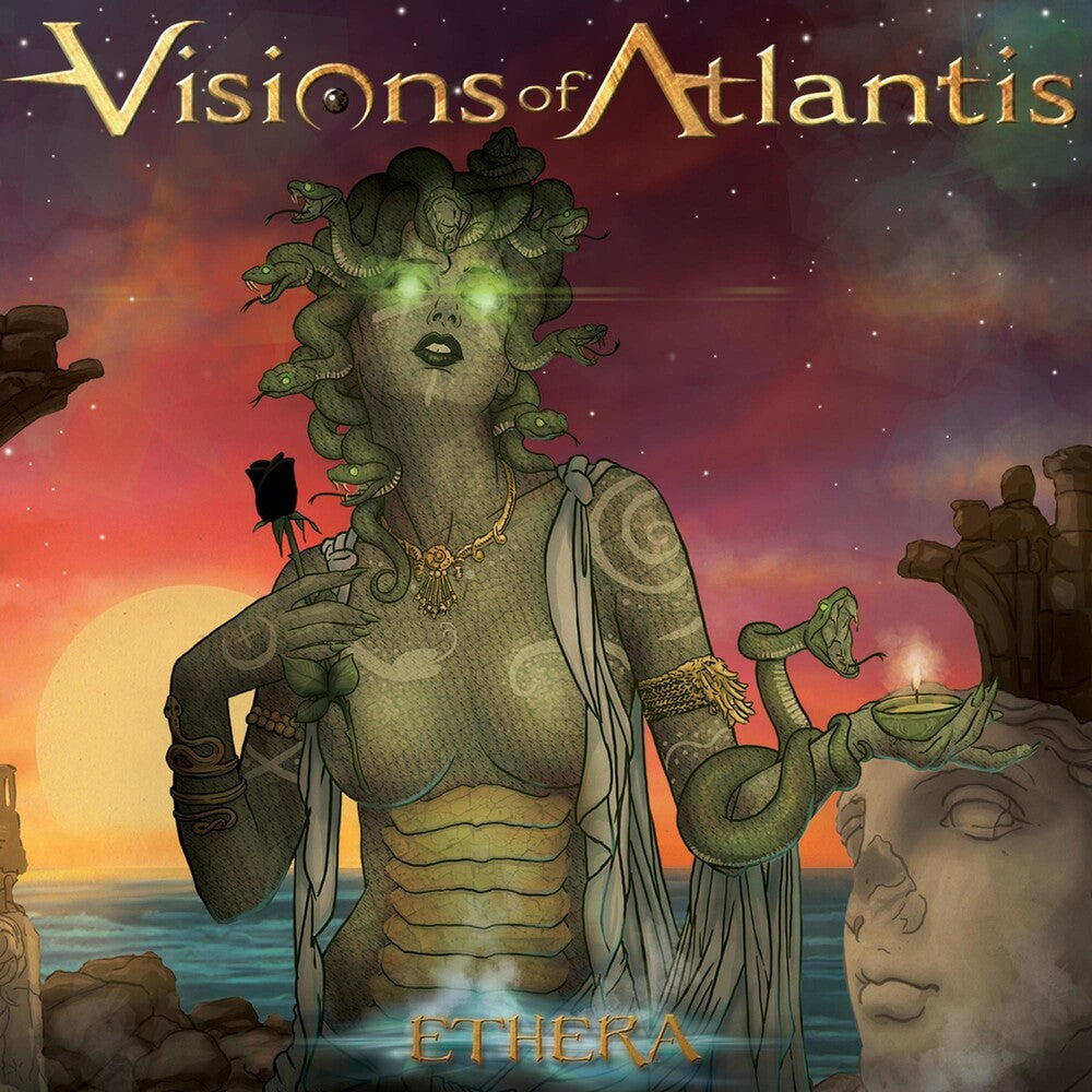 the album cover for Visions Of Atlantis - Ethera